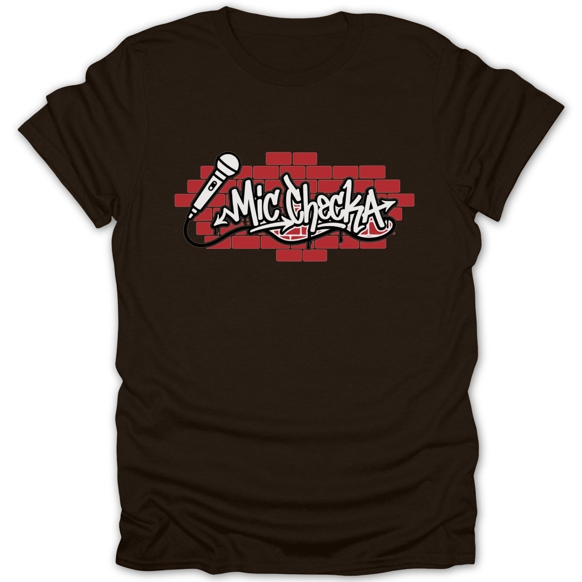 Mic Checka Graffiti Tee - Zion Threadz