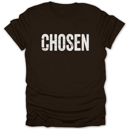 Chosen Distressed Tee - Zion Threadz