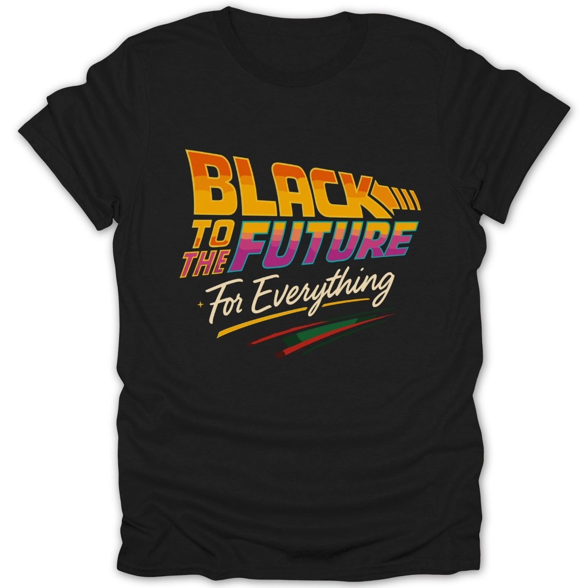 Black To The Future Tee - Zion Threadz