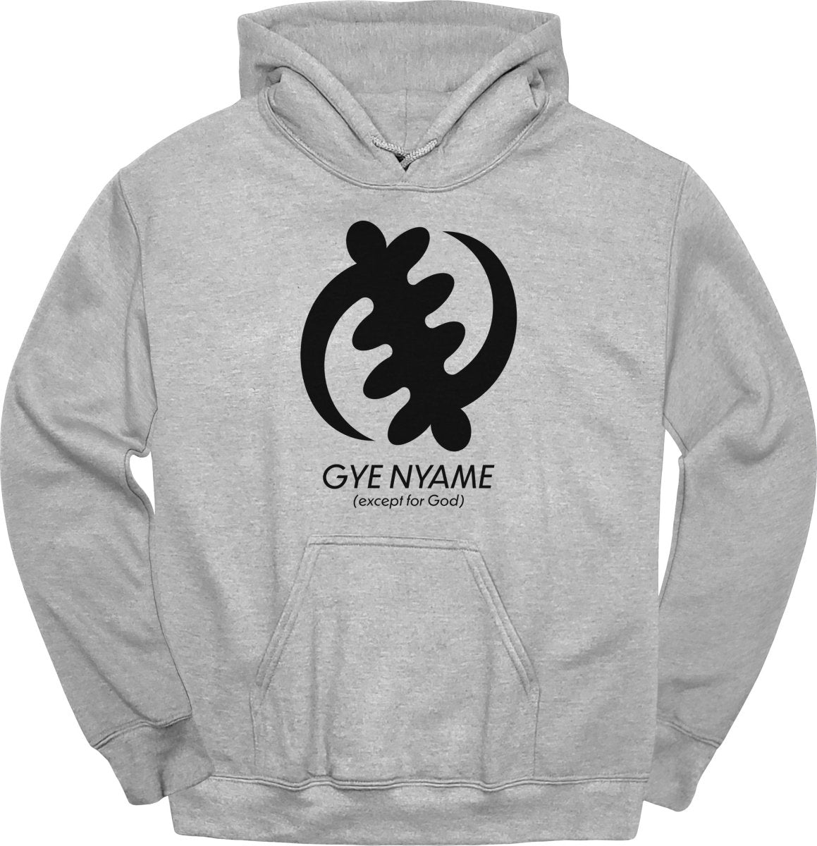 Adinkra Gye Nyame Except For God Hoodie - Zion Threadz