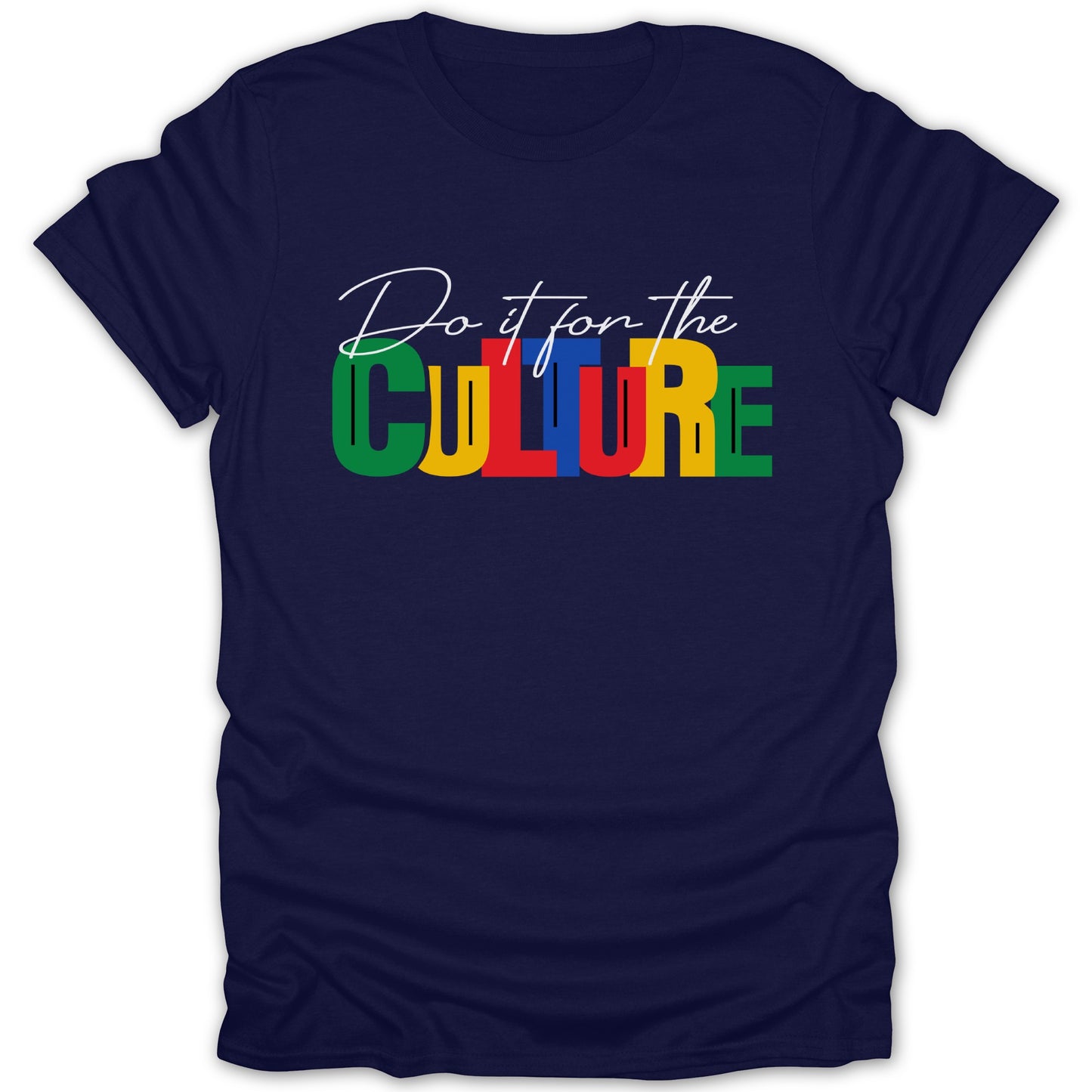 Do It For The Culture Colorful Graphic Tee product type