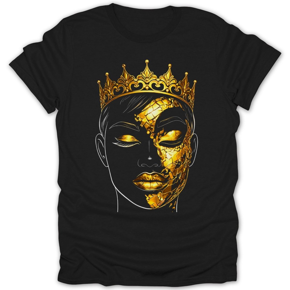 Phantom Queen Golden Tee - Zion Threadz