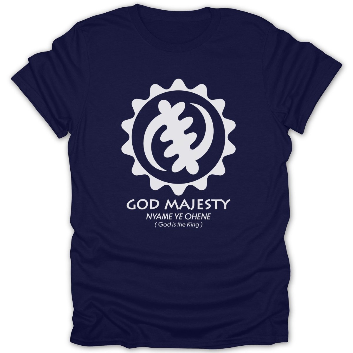 Adinkra Nyame Ye Ohene Tee - Zion Threadz