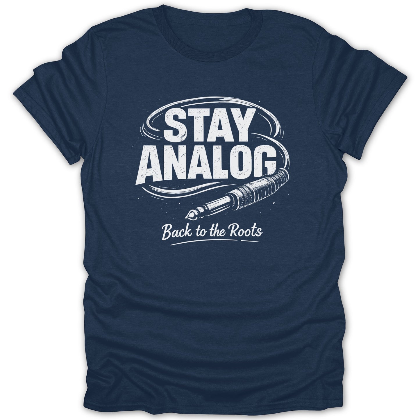 Stay Analog Back to the Roots Graphic T-Shirt