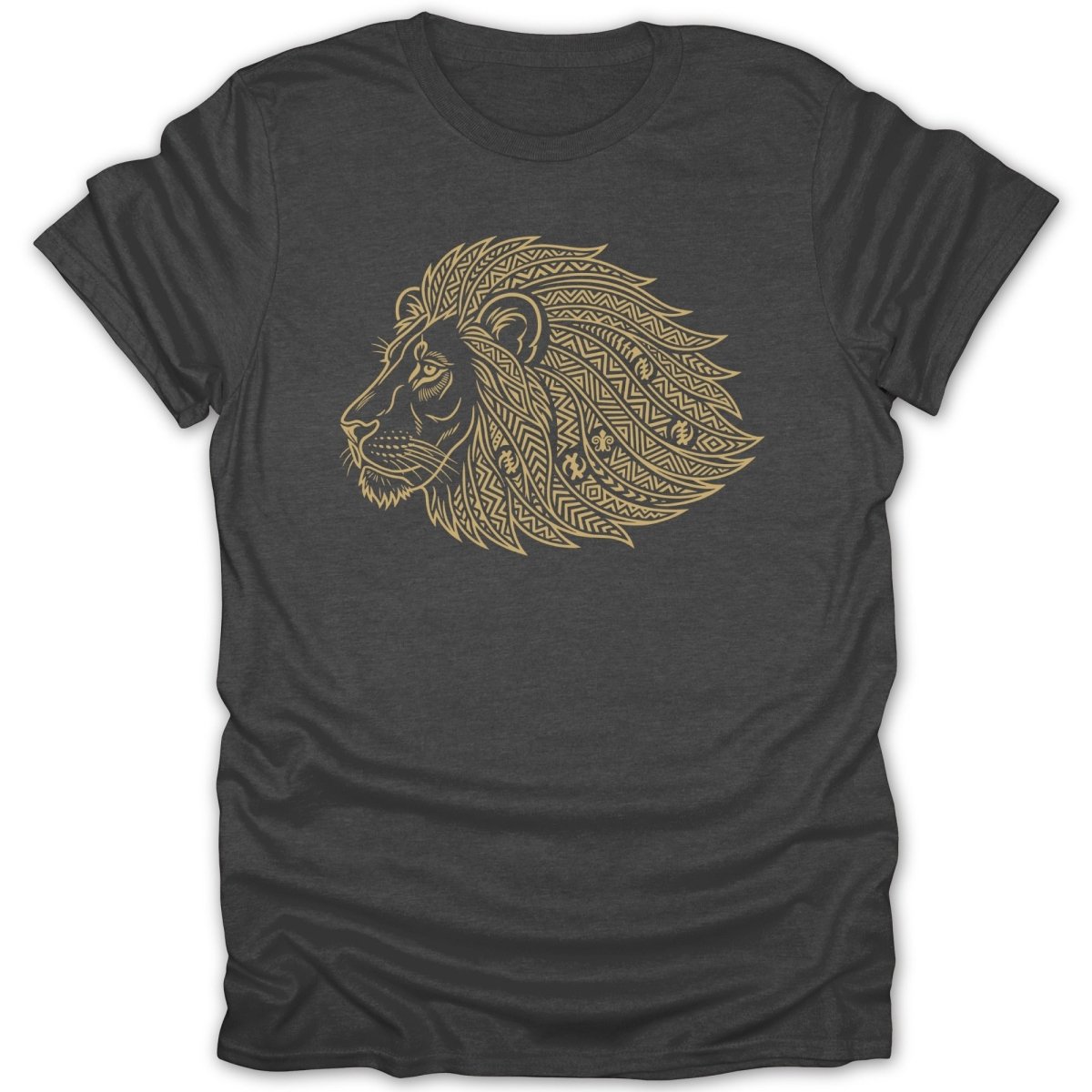 African Lion Golden Tee - Zion Threadz