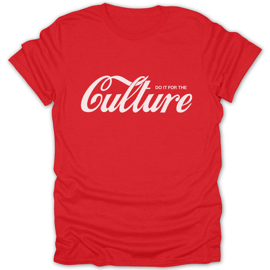Do It for the Culture Red Graphic T-Shirt Product