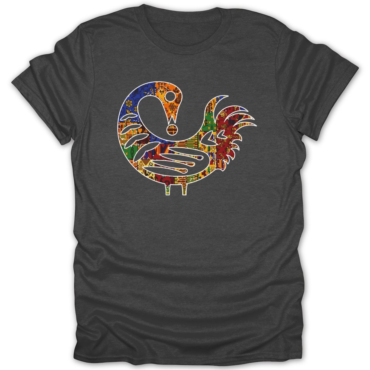Sankofa Adinkra Tribal Pattern Tee - Zion Threadz