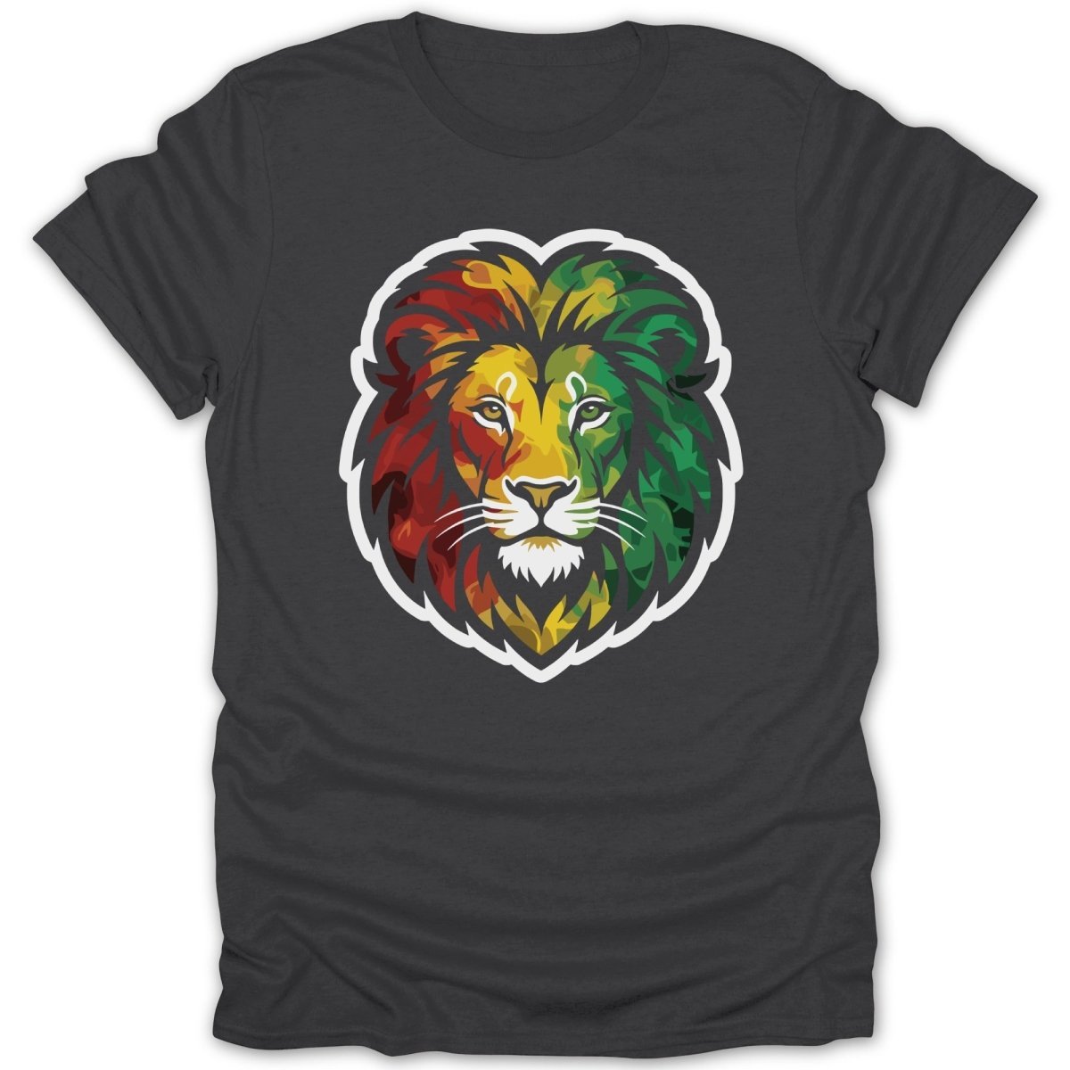 Lion Head Colors Tee - Zion Threadz