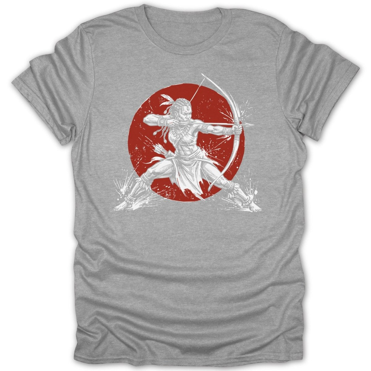Female Archer Warrior Tee - Zion Threadz