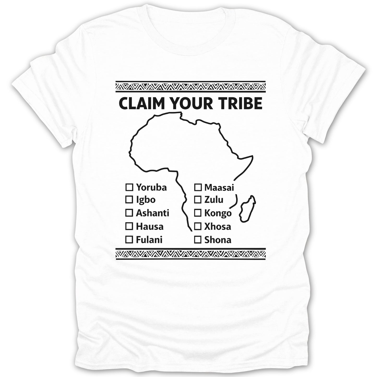 Claim Your Tribe African Heritage Shirt Product