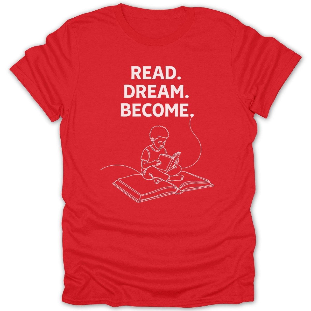 Black Boy Read Dream Become Tee - Zion Threadz