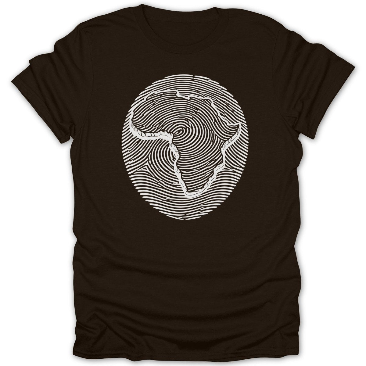 Africa Identity Fingerprint Tee - Zion Threadz