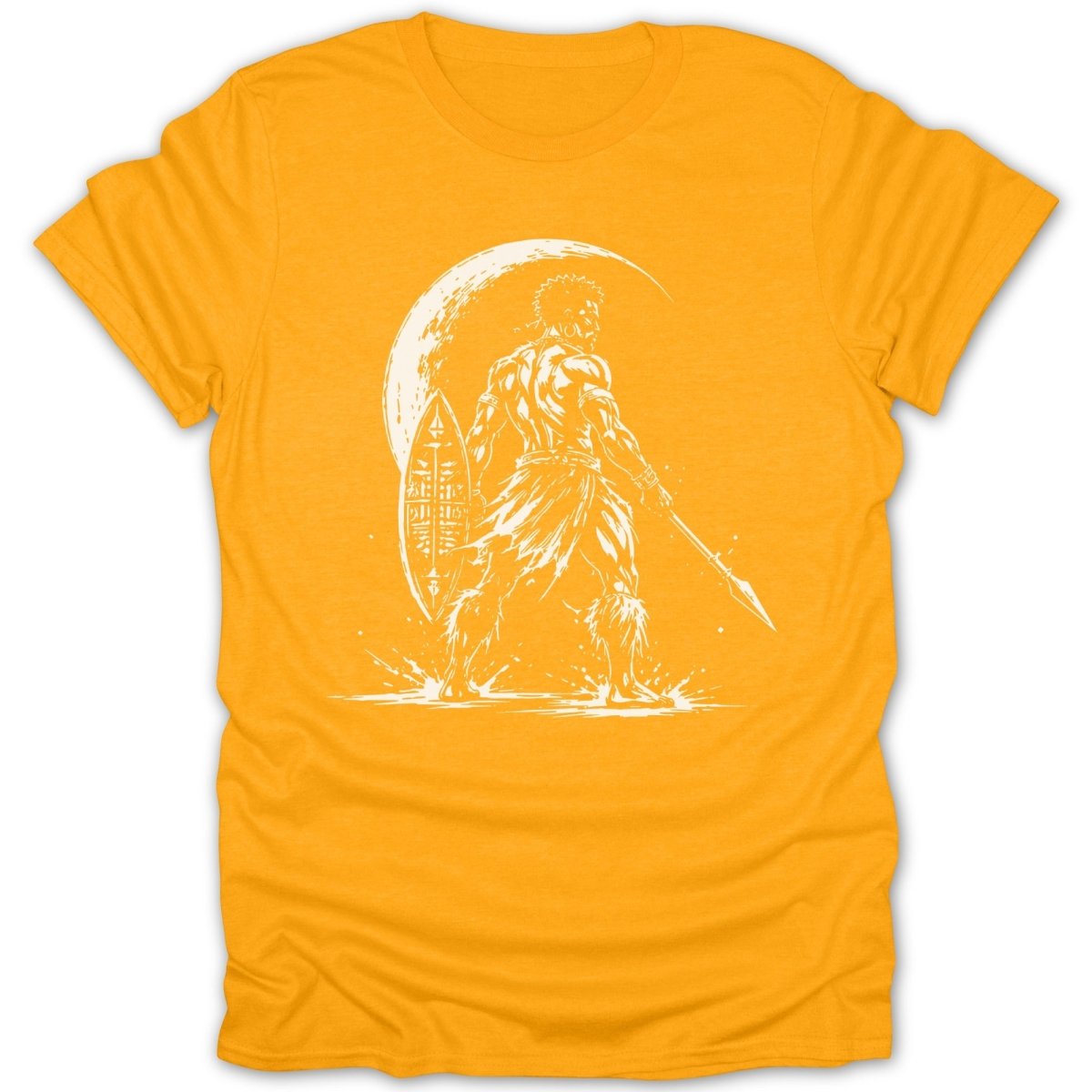 Moonlit Warrior BW Tee - Zion Threadz