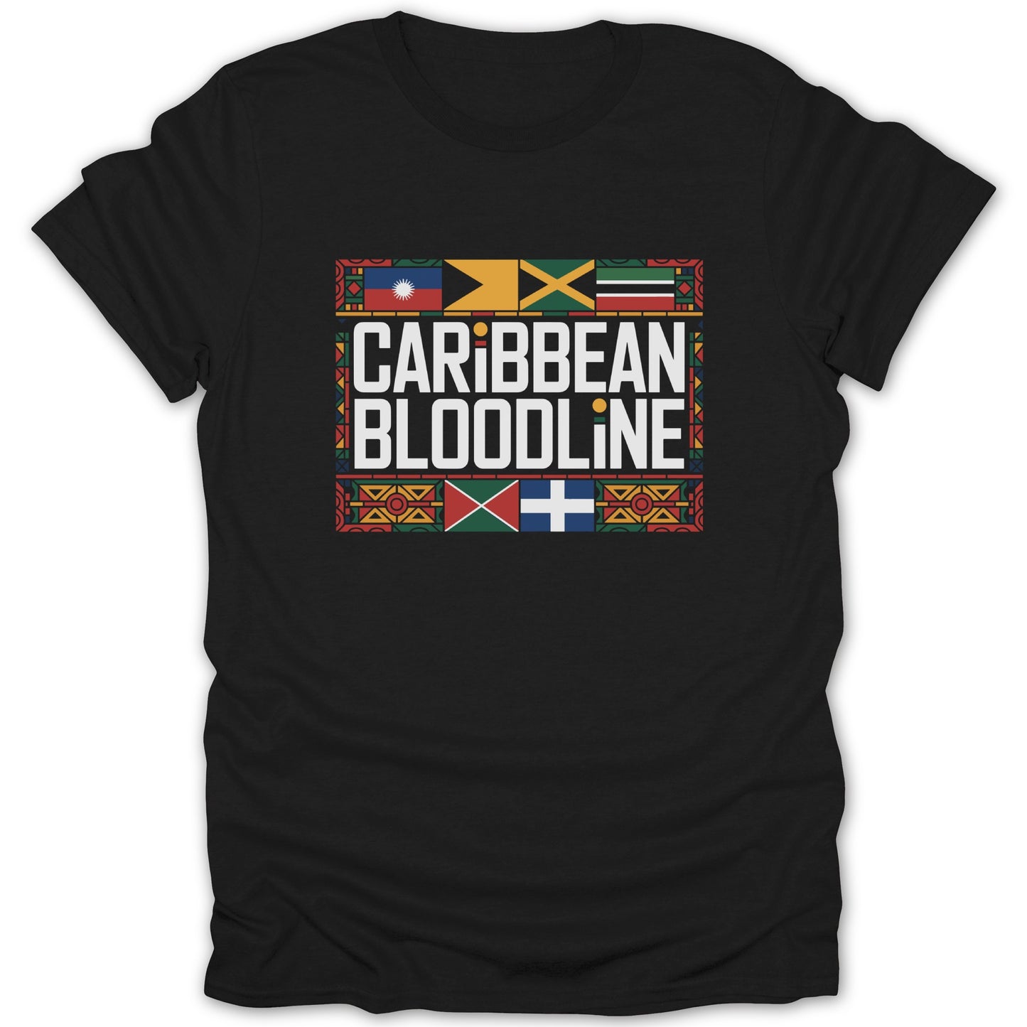 Caribbean Bloodline Graphic T-Shirt Apparel