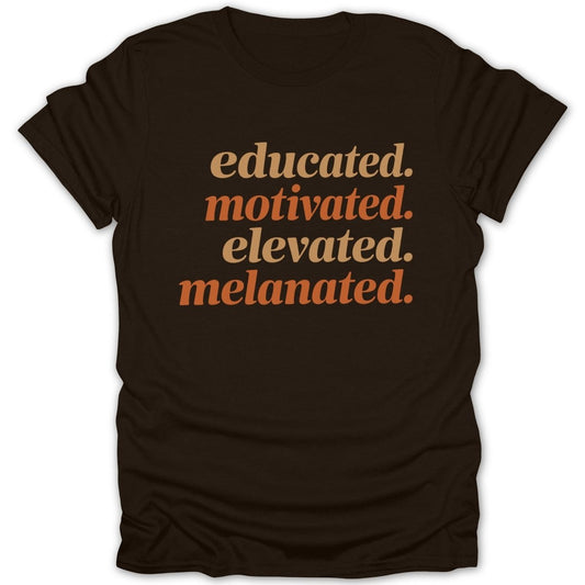 Educated Motivated Tee - Zion Threadz