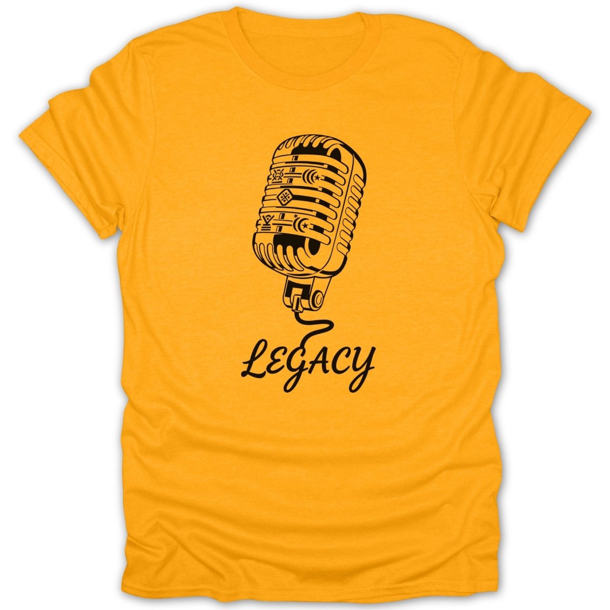 Legacy Vintage Microphone Tee - Zion Threadz