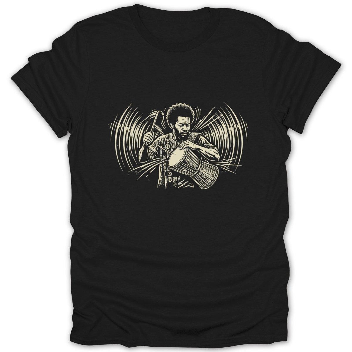 Rhythmic Talking Drum Tee - Zion Threadz