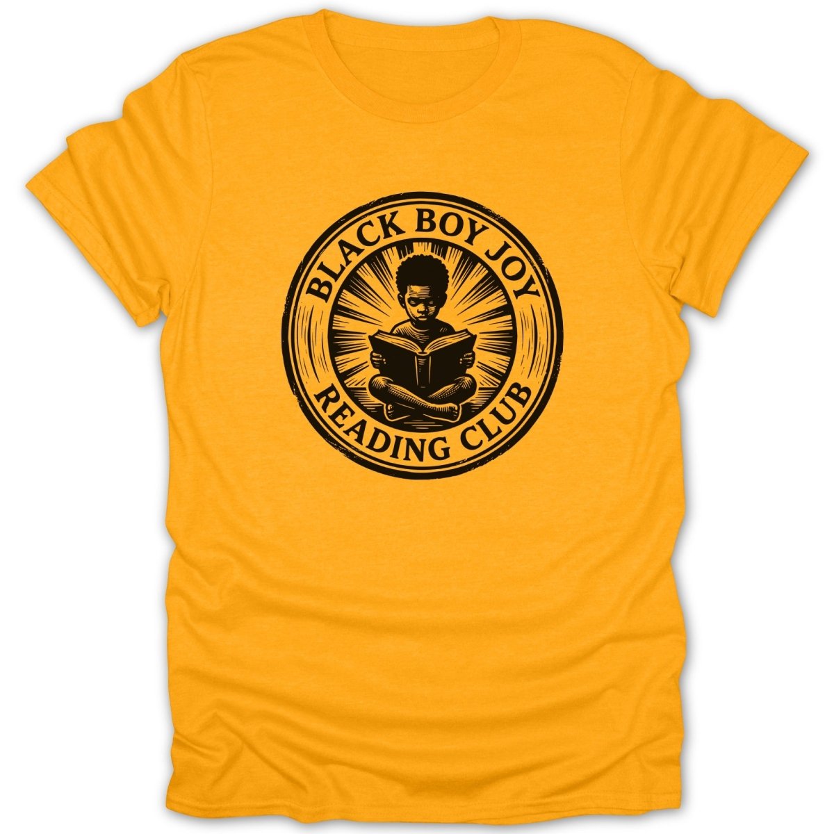 Black Boy Joy Reading Club Tee - Zion Threadz