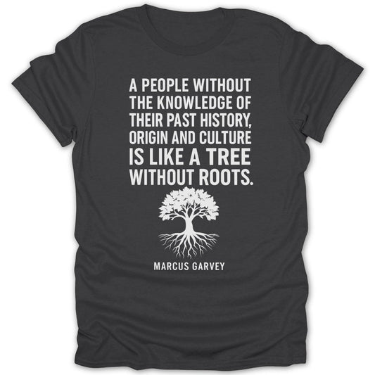 People Without Knowledge - Marcus Garvey Tee - Zion Threadz