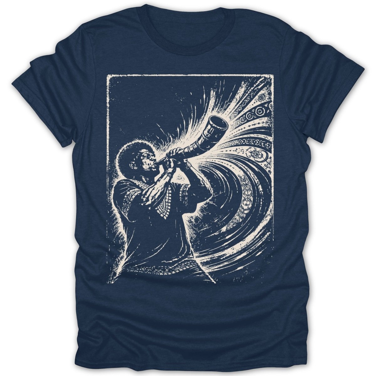 Sonic Bloom Cultural Art Tee - Zion Threadz