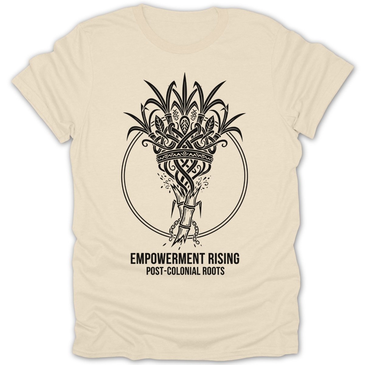 Empowerment Rising Post Colonial Roots Graphic Tee - Zion Threadz
