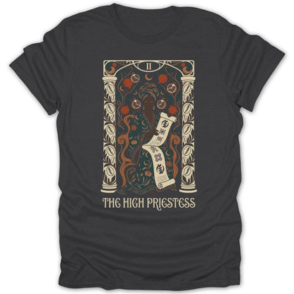 High Priestess Color Tarot Tee - Zion Threadz