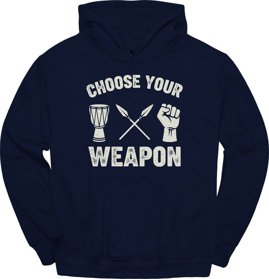 Choose Your Weapon Hoodie - Zion Threadz