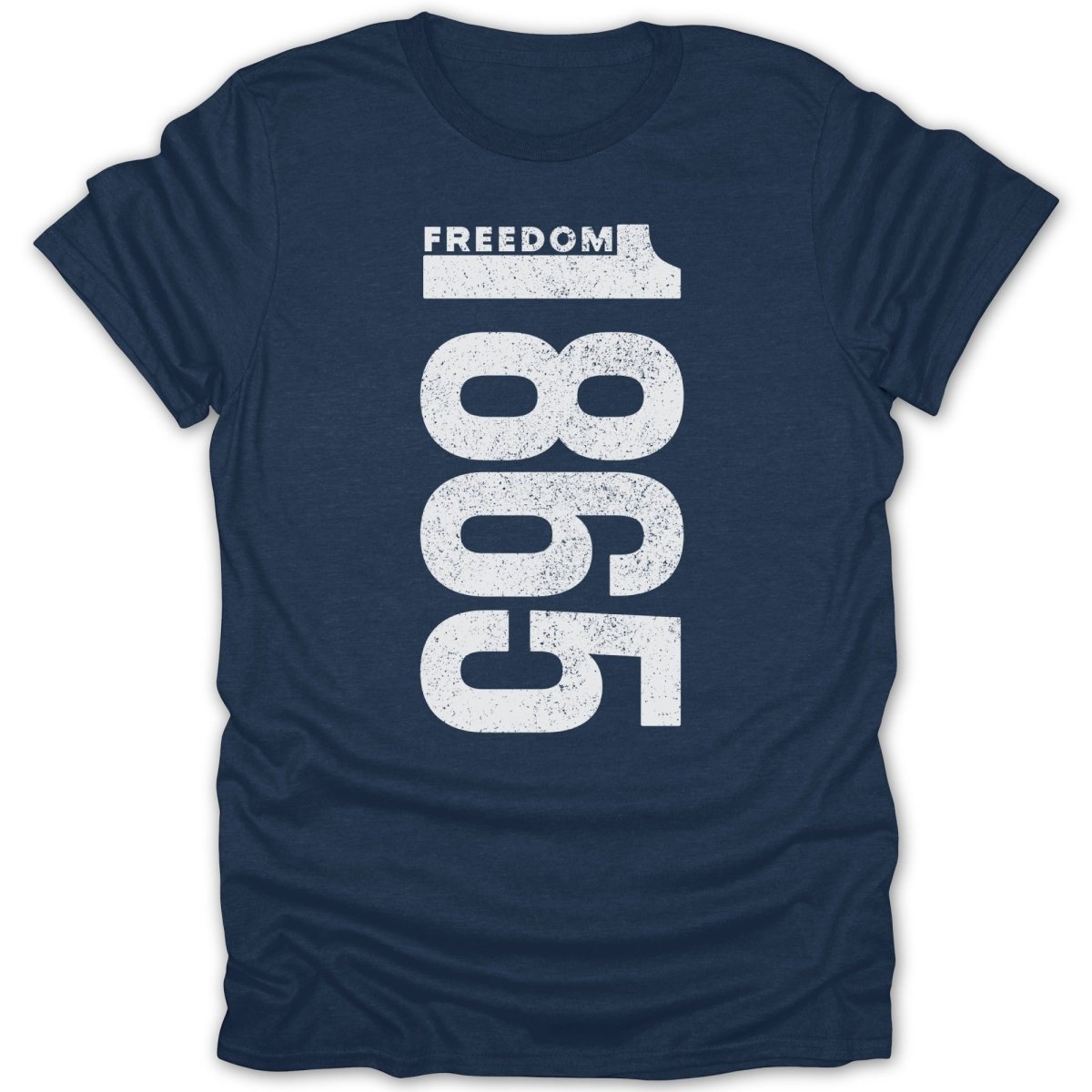 Freedom 1865 Distressed Tee - Zion Threadz