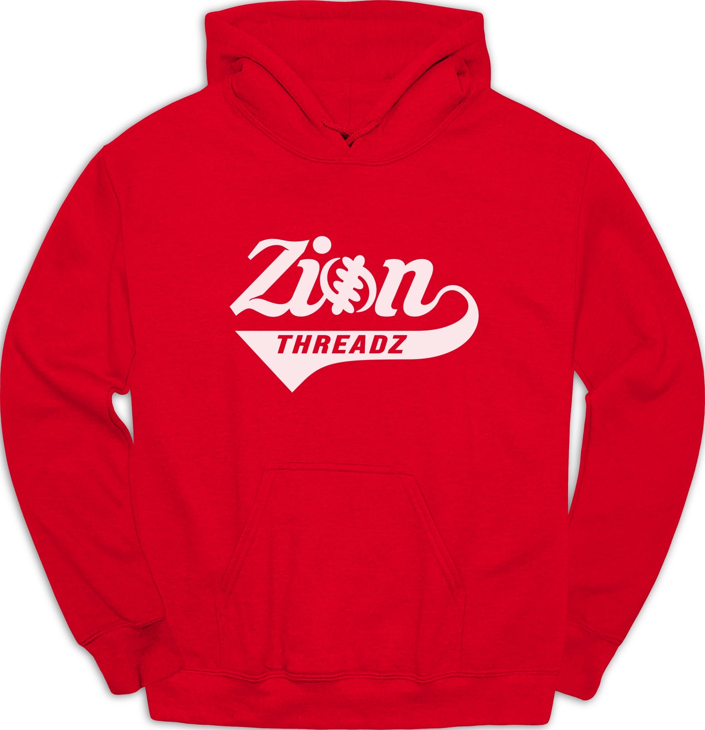 Zion Threadz Bold Red Graphic Hoodie product
