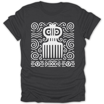 Adinkra Comb Pattern Tee - Zion Threadz