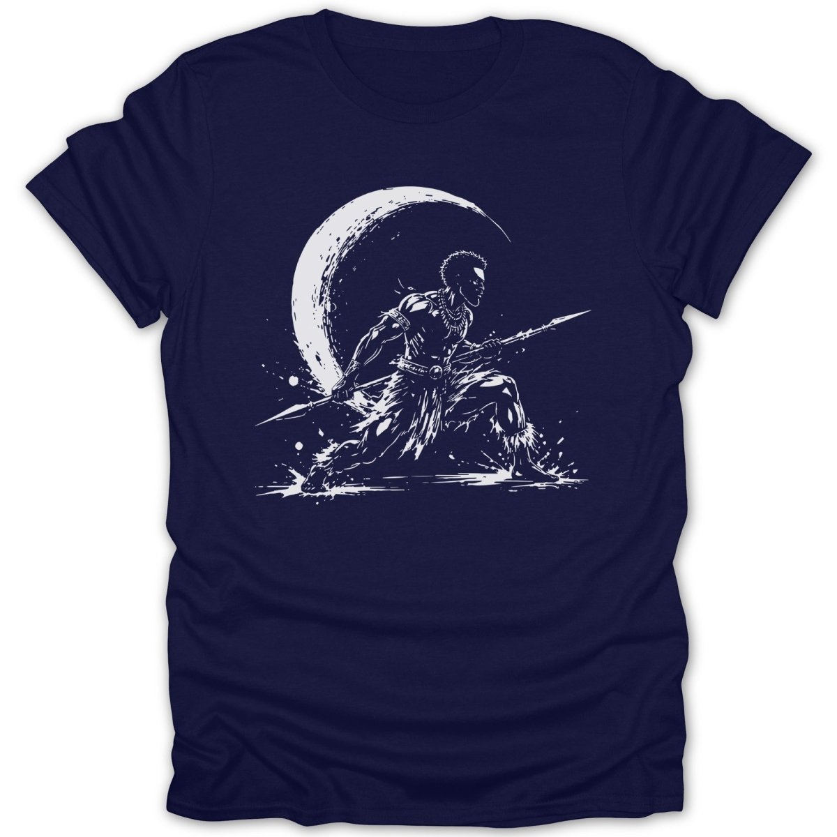 Lunar Warrior Spirit BW Tee - Zion Threadz