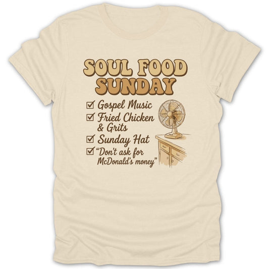 Soul Food Sunday Tee - Zion Threadz