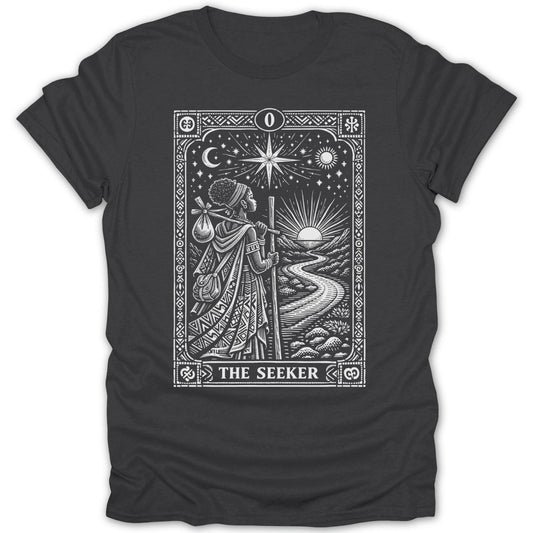 The Seeker Tarot Card Tee - Zion Threadz