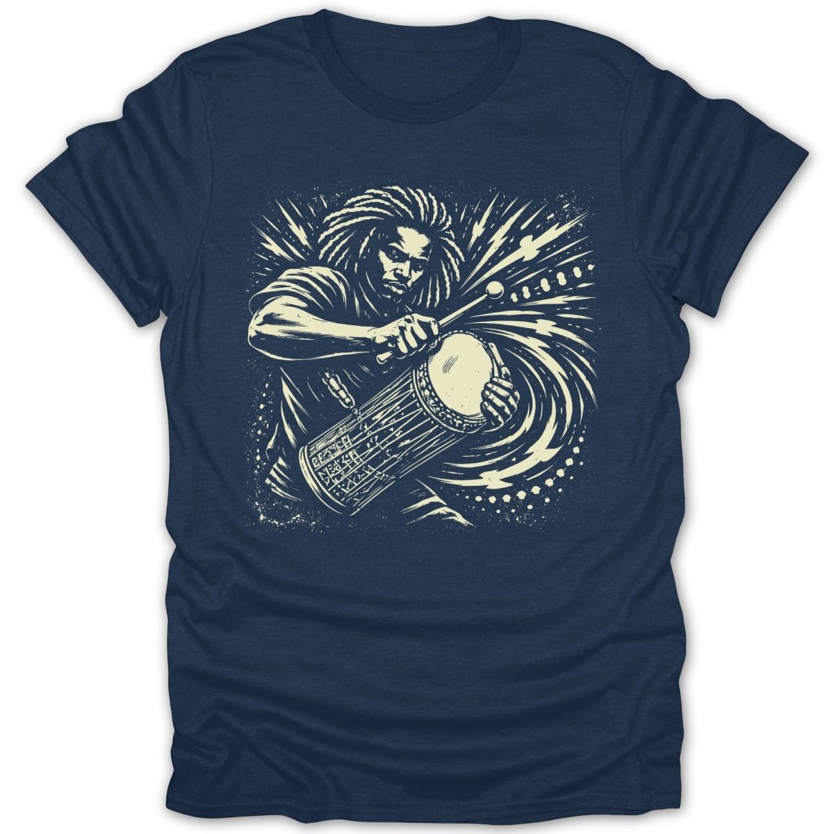 Rhythmic Talking Drum 2 Tee - Zion Threadz