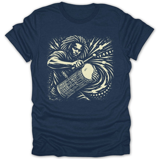 Rhythmic Talking Drum 2 Tee - Zion Threadz
