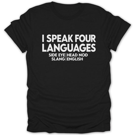Four Languages Tee - Zion Threadz
