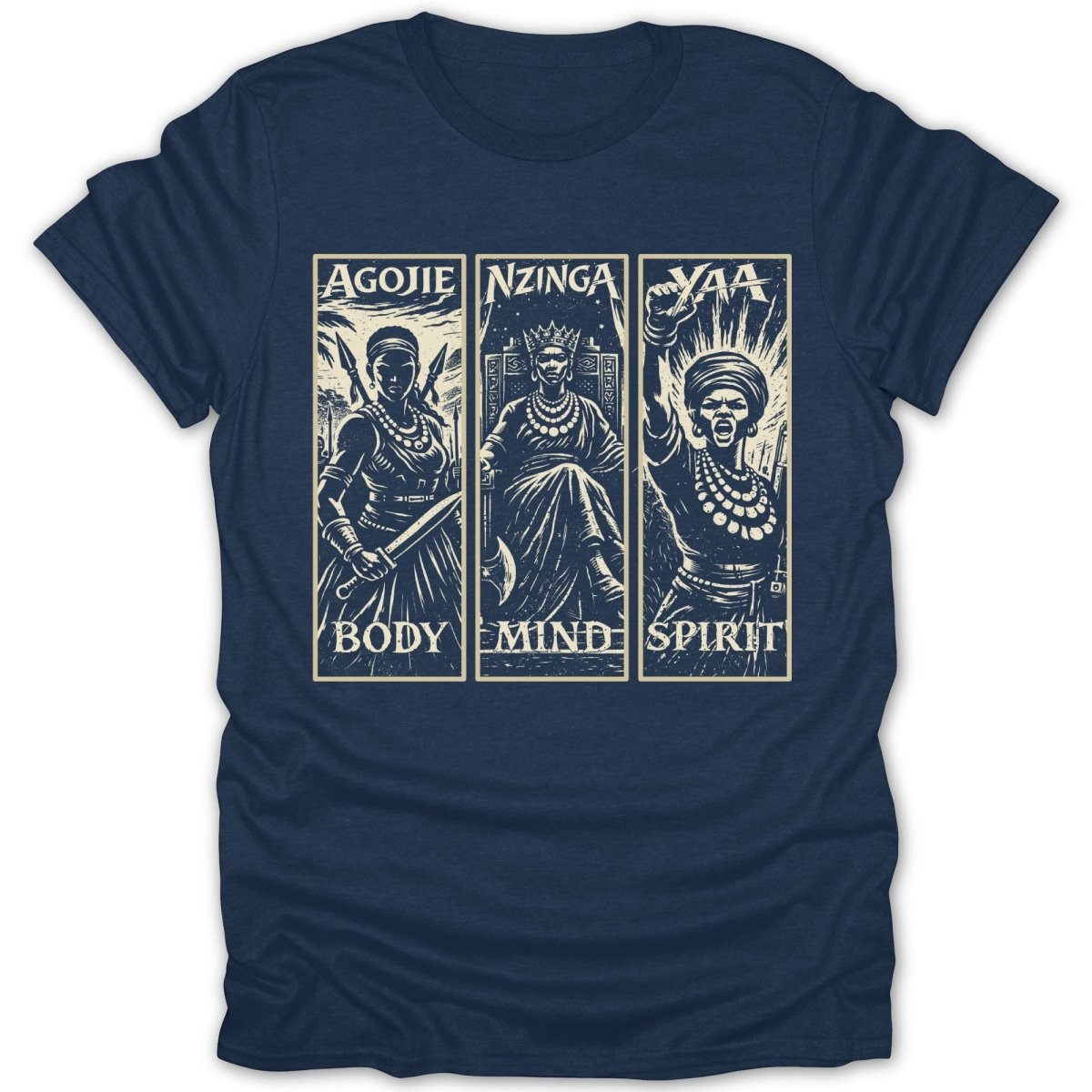 Agojie Nzinga Yaa Legacy Tee - Zion Threadz