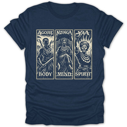 Agojie Nzinga Yaa Legacy Tee - Zion Threadz