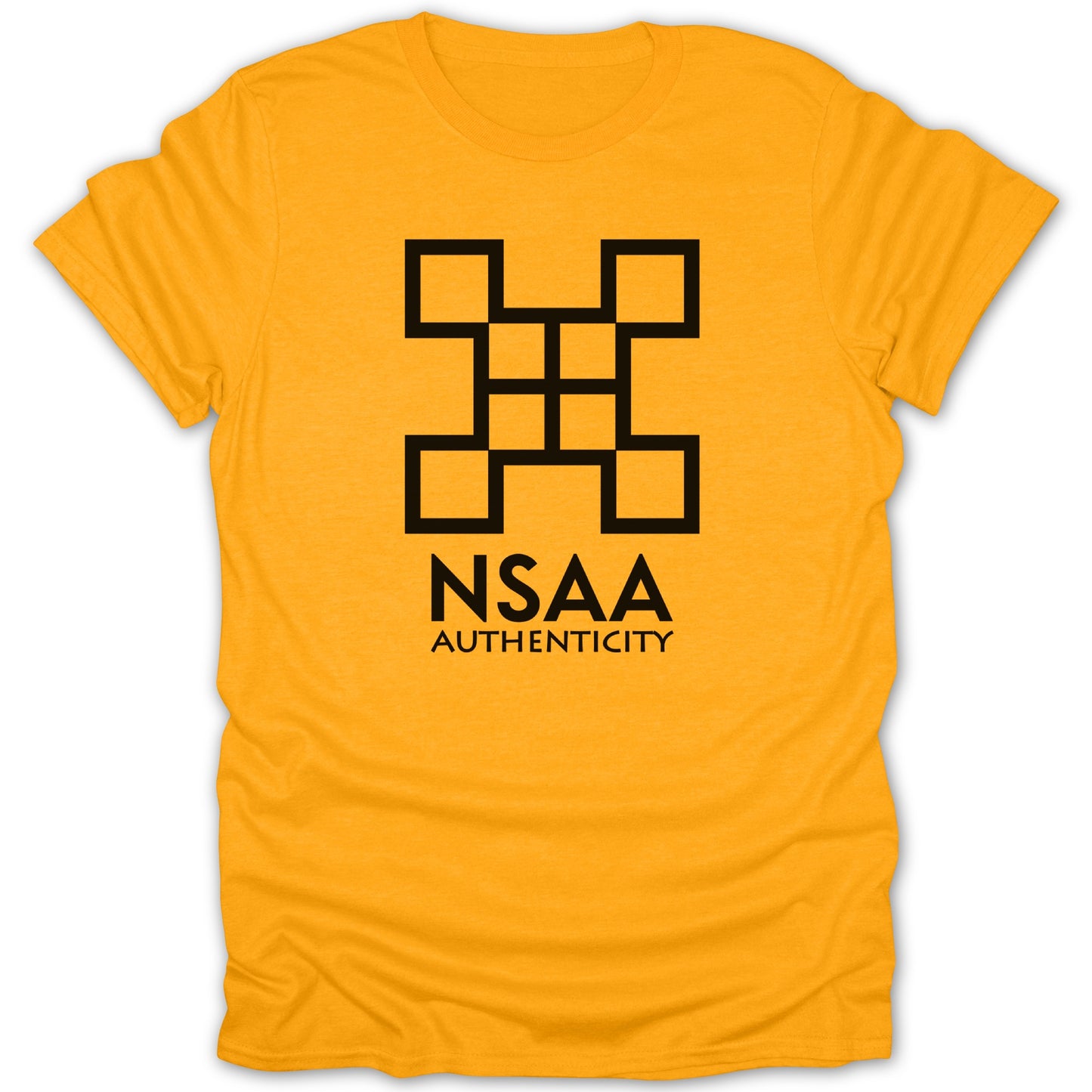 NSAA Authenticity Geometric Design T-Shirt