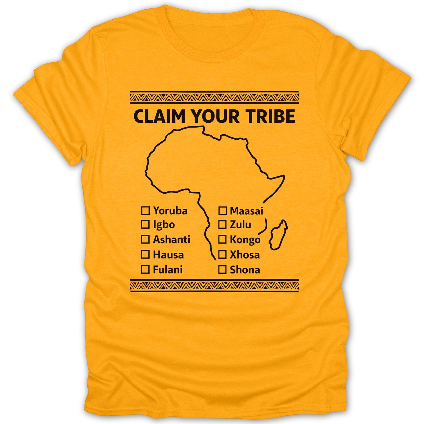 Claim Your Tribe African Heritage T-shirt