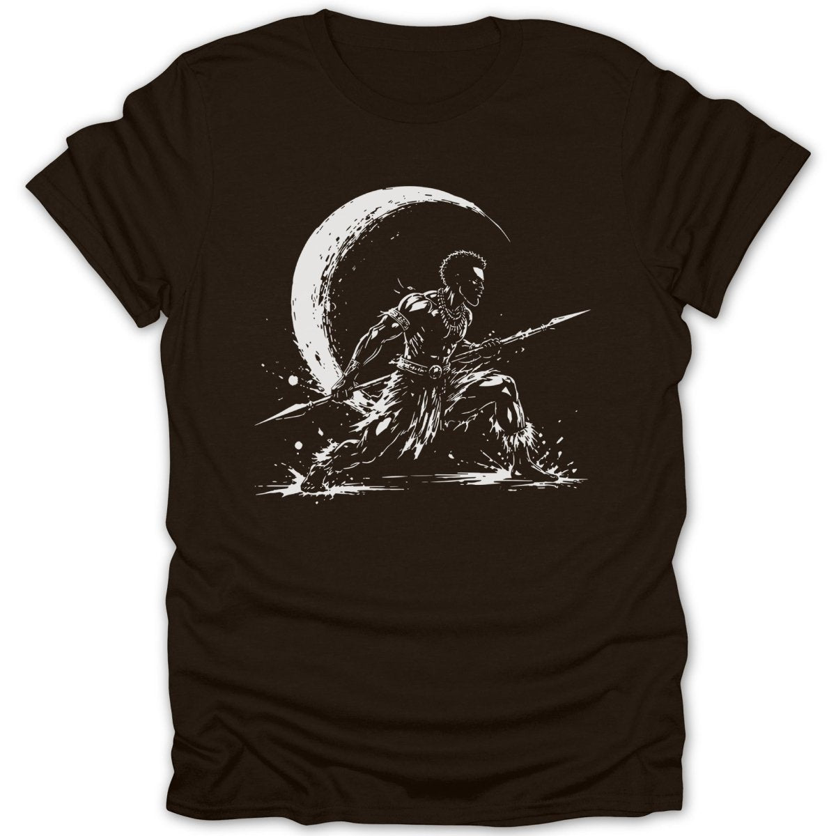 Lunar Warrior Spirit BW Tee - Zion Threadz