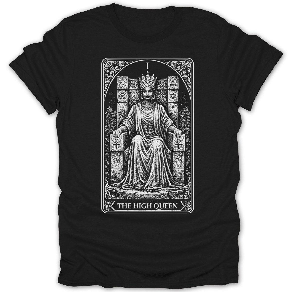 The High Queen Tarot Card Tee - Zion Threadz