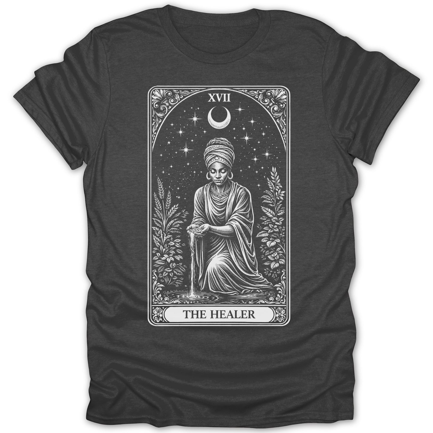 The Healer Tarot Card Graphic T-Shirt