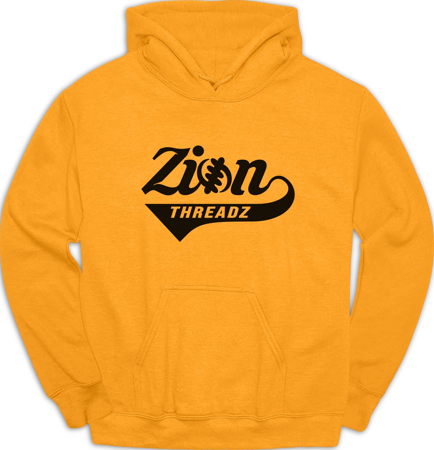 Zion Threadz Logo Print Hoodie Design Apparel