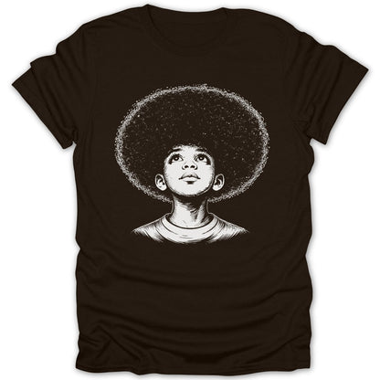 Youthful Afro Dreamer Tee - Zion Threadz