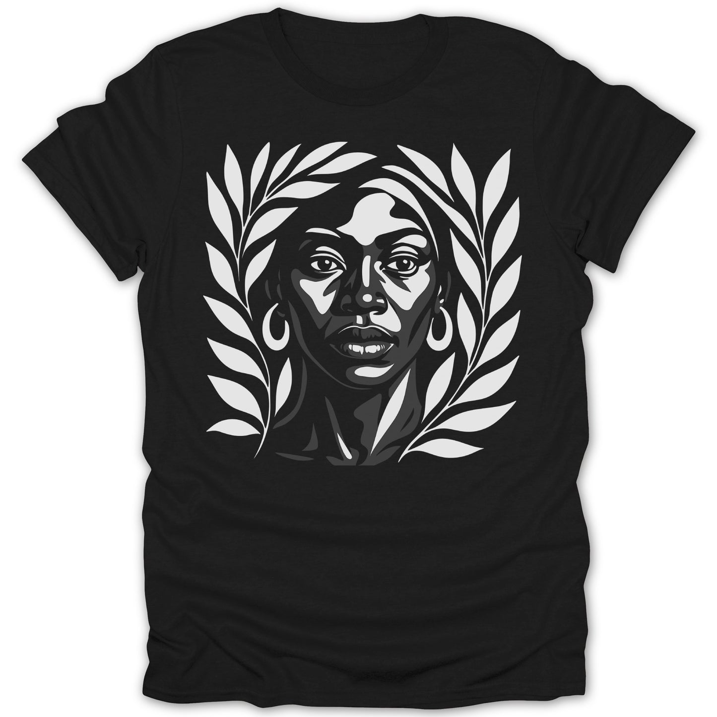 Afrocentric Tribal Woman Graphic Design Tee product