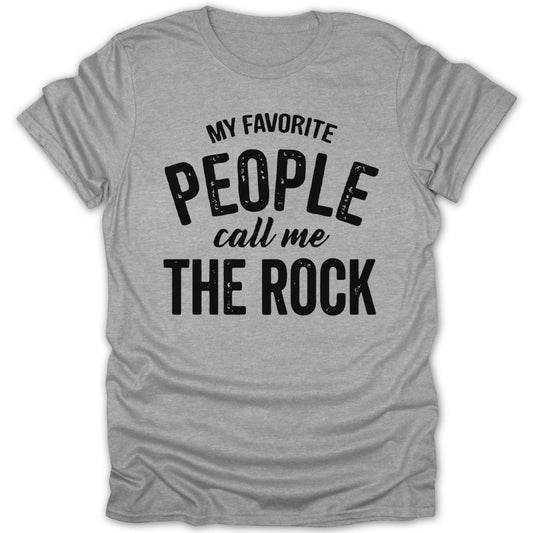 Call Me The Rock Tee - Zion Threadz