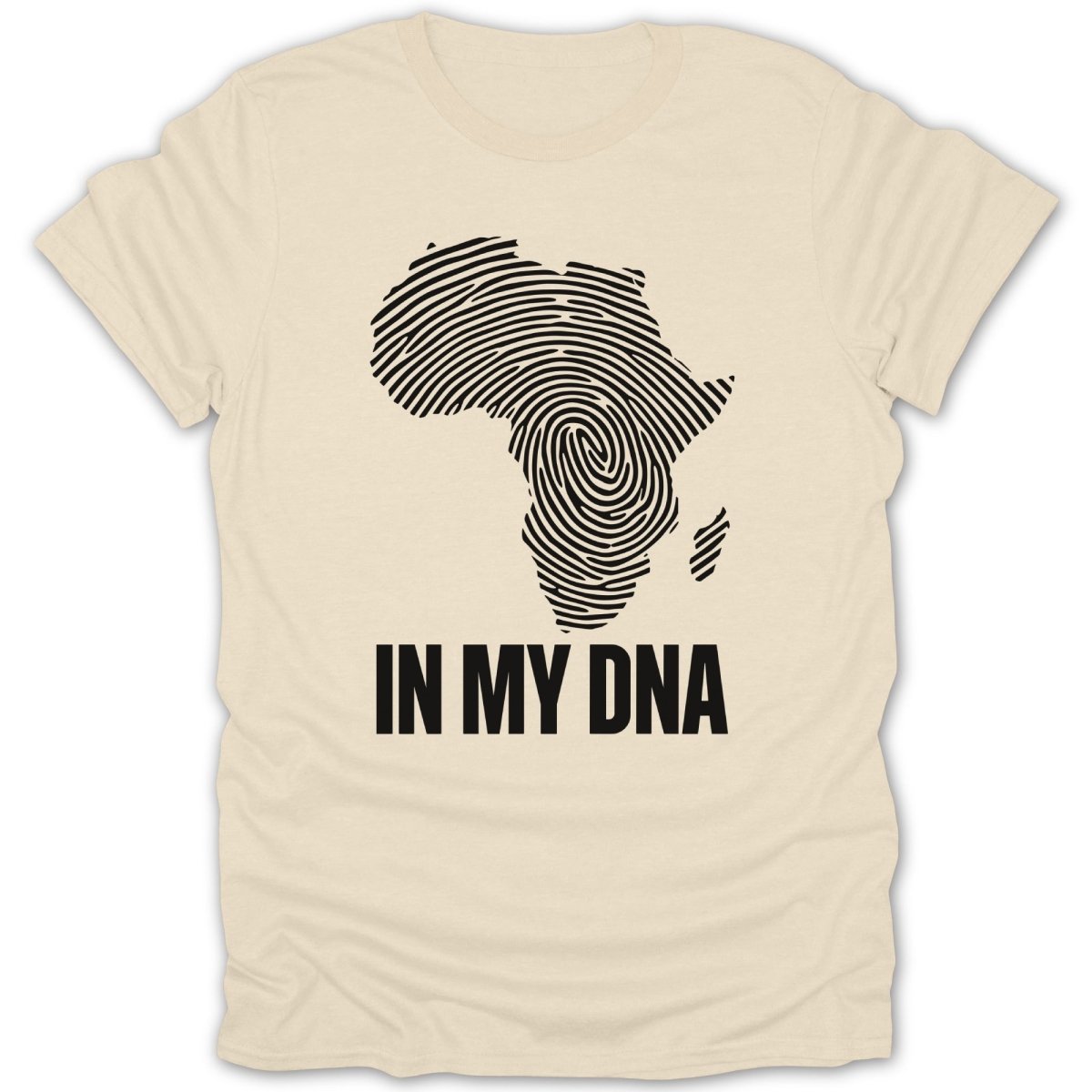In My DNA Africa Map Tee - Zion Threadz