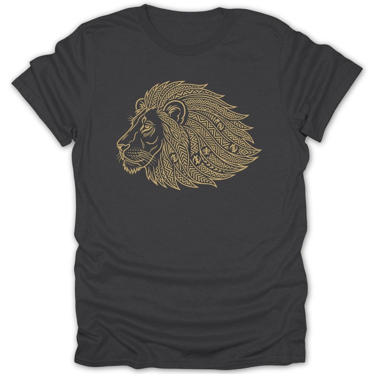 African Lion Golden Tee - Zion Threadz