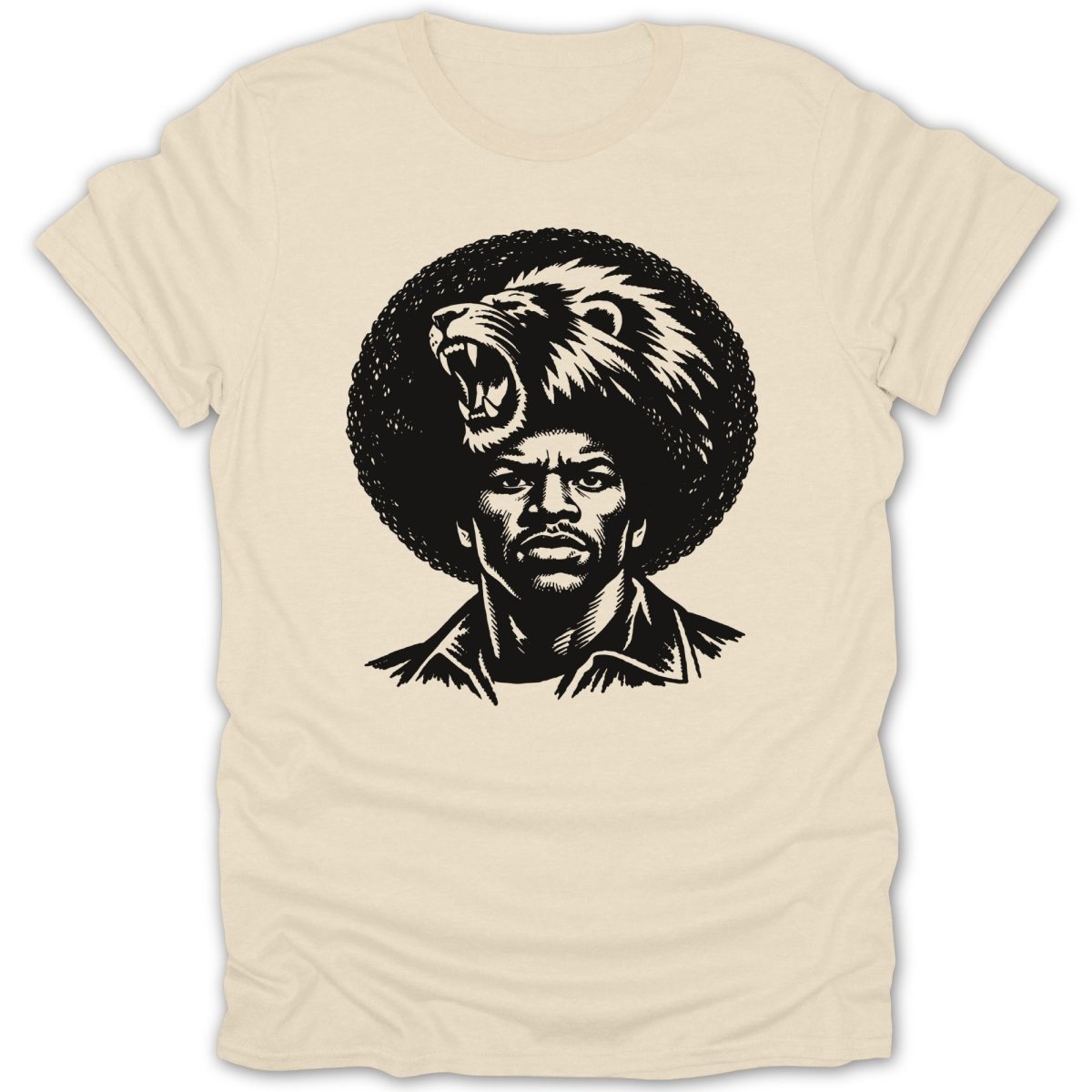 Majestic Roar Afro Tee - Zion Threadz